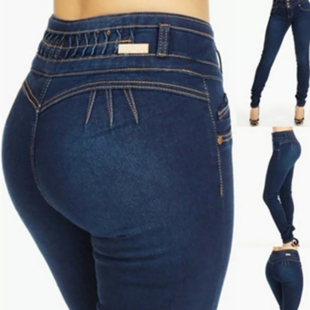 Women Stretch Skinny Jeans Denim Butt lifting